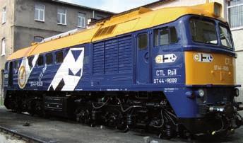 Lokomotywa spalinowa sześcioosiowa serii ST43 (060Da) dla CTL Rail Rys. 6.