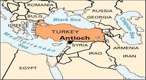 11:20) Antiochia była trzecim co do ważności miastem w I. wieku.