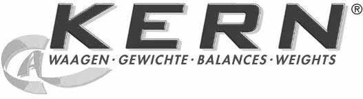 KERN & Sohn GmbH Ziegelei 1 D-72336 Balingen E-mail: info@kern-sohn.com Tel.: +49-[0]7433-9933-0 Faks: +49-[0]7433-9933-149 Internet: www.