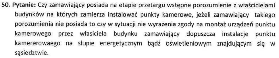 Zamawiający zmienił zapisy Załącznika nr 1 do SIWZ. Pytanie 92. Odpowiedź 92.