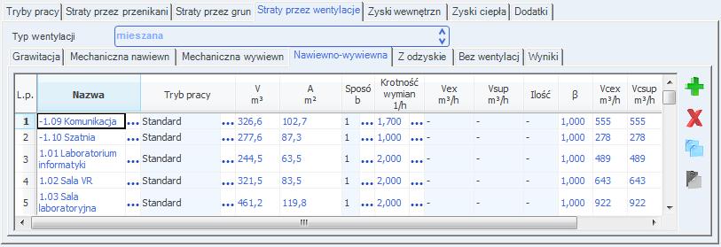 Opis obliczeń sezonowego zapotrzebowania na ciepło na cele ogrzewania i wentylacji Rys 235.