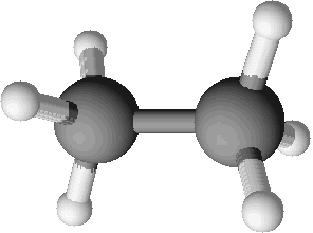 Możliwy jest obrót grup - względem siebie, wokół osi pojedynczego wiązania -. Uwaga. Wynikiem istnienia takiego obrotu są różne ułożenia atomów, tzw.