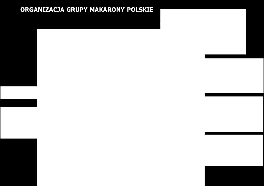 Zmiany w organizacji Grupy Makarony Polskie w okresie I półrocza 2017 roku W pierwszym półroczu 2017 roku w Grupie Makarony Polskie nie zaszły zmiany, które istotnie wpływałyby na strukturę lub