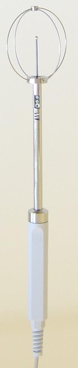 Instrukcja obsługi czujnika prędkości przepływu powietrza LB-802 3 1. Opis termoanemometru Sonda LB-802 jest przeznaczona jest do pomiaru prędkości przepływu powietrza.