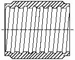 CZNIK POIURETANOWY COMBIFEX rednica wew. wa T B Ciar kg/szt. 25 45 65 40 8 55 ok. 0,09 32 51 70 45 8 61 ok. 0,10 38 57 75 50 8 67 ok. 0,13 50 70 90 65 8 80 ok. 0,20 60 86 100 75 8 96 ok.