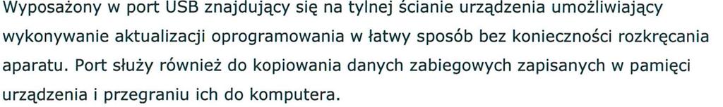 Zamawiający wymaga min. 3 kanałów zabiegowych. Odp.: Zamawiający dopuszcza takie rozwiązanie. Odp.: Punkt 12 załącznika nr 7 otrzymuje brzmienie: Aparat wyposażony w moduł archiwizacji danych zabiegu z bazą pacjentów.