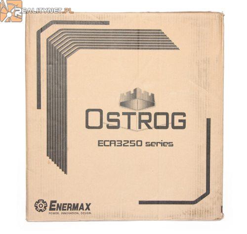 1. Enermax Ostrog z wierzchu... Enermax Ostrog z wierzchu... Enermax to wciąż stosunkowo młody producent obudów komputerowych. Dotychczasowe jego wyroby były naznaczone lekką nutką kontrowersji.