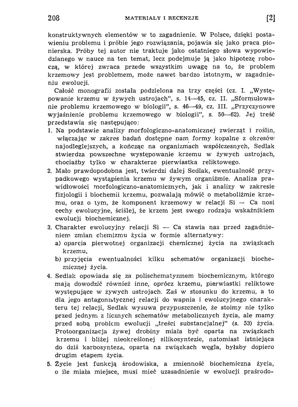 konstruktyw nych elem entów w to zagadnienie. W Polsce, dzięki postaw ieniu problem u i próbie jego rozw iązania, pojaw ia się jako praca pionierska.