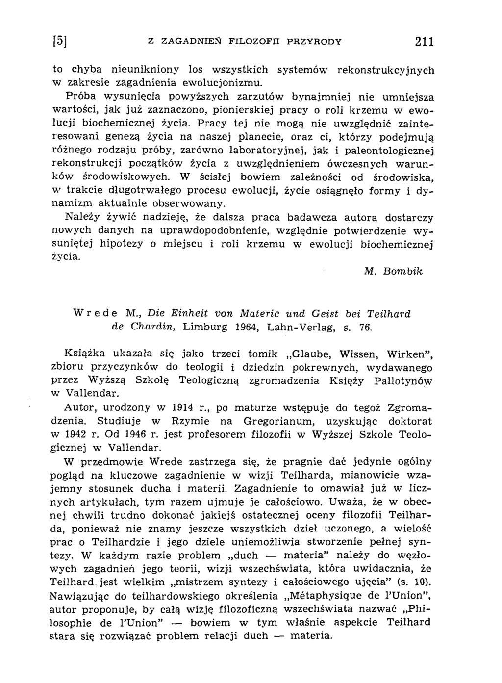 to chyba nieunikniony los w szystkich system ów rekonstrukcyjnych w zakresie zagadnienia ew olucjonizm u.