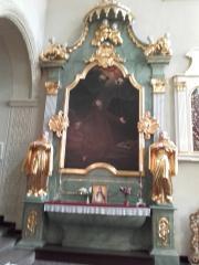 Kościół nawrócenia św. Pawła - skrzynia z legendy, obraz przedstawiającego Św. Walentego, relikwie 6 Kościół Nawrócenia Św. Pawła Św.