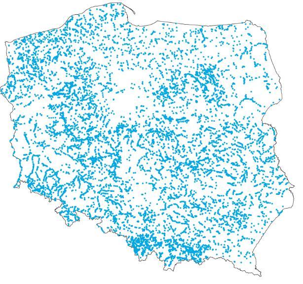 bazie KZGW przed połączeniem danych - 13 474 Liczba