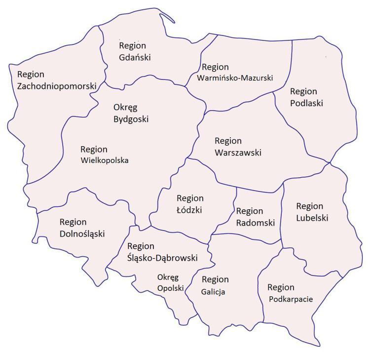 3/14/2016 Struktura Al-Anon Wspólnota w Polsce składa się z 13 regionów, dzięki czemu łatwiej można uzyskać informacje o wspólnocie Al-Anon oraz o oferowanym programie zdrowienia zawartym w Dwunastu
