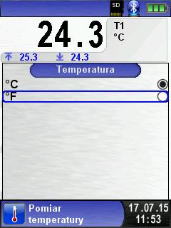 Procedura zerowania trwa kilka sekund.