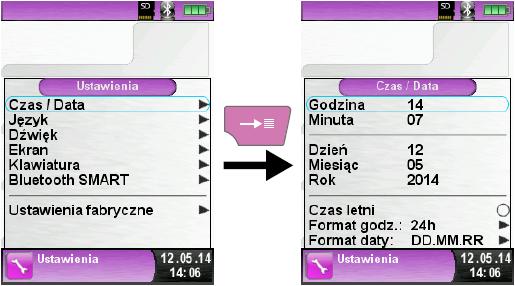 7.2 Ustawienia ekranu Tryb pracy ekranu Inteligentne zarządzanie zużyciem energii pozwala zoptymalizować czas pracy akumulatora.