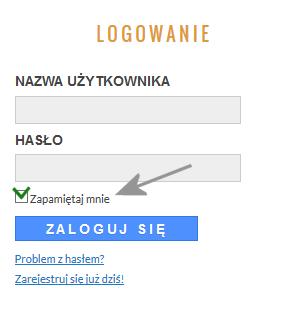 Co robimy gdy się logujemy? Często widzę, że podczas logowania się np. do poczty, zapamiętują Państwo swoje dane w komputerze.