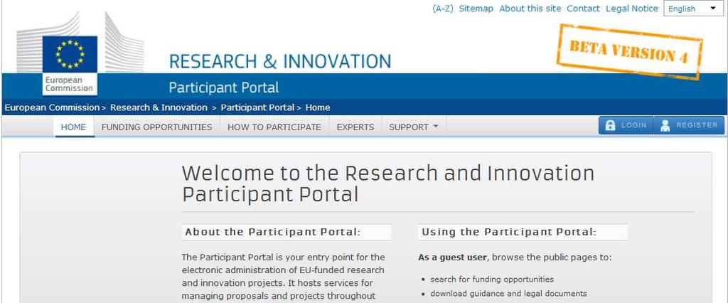 Participant Portal