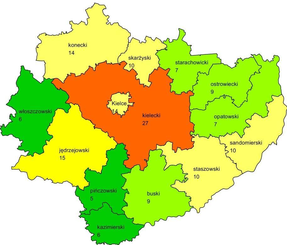 W 2016 roku 22 osób korzystało z indywidualnych programów wychodzenia z bezdomności, obserwowany jest wzrost liczby osób objętych tego typu wsparciem o 31,82% w stosunku do 2015 roku.