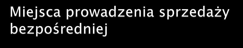 W ramach SB można prowadzić sprzedaż produktów pochodzenia zwierzęcego konsumentom końcowym, np.