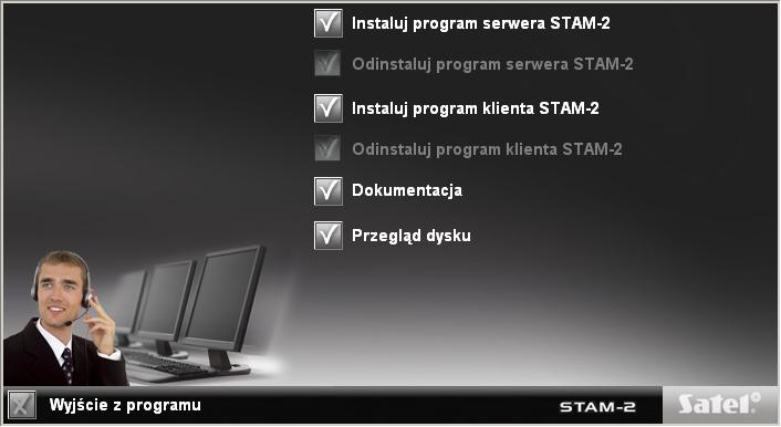 8 STAM-2 SATEL Wyjęcie klucza i jego brak przez dłuższy czas (powyżej 30 minut) spowoduje wyrejestrowanie klucza oraz ograniczenie funkcjonalności stacji monitorującej.