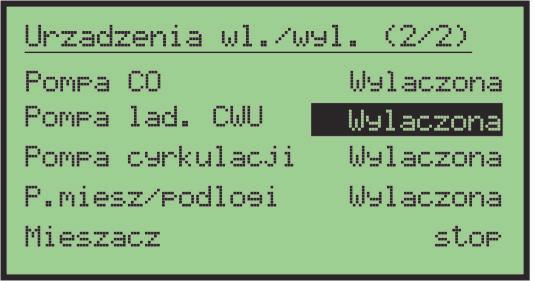 Przy włączonym regulatorze i widocznym oknie głównym regulatora wciskamy i puszczamy przycisk, pokaże się okno Informacje - Testowanie. W tym oknie i wybieramy pozycję Tryb ręczny i wciskamy przycisk.