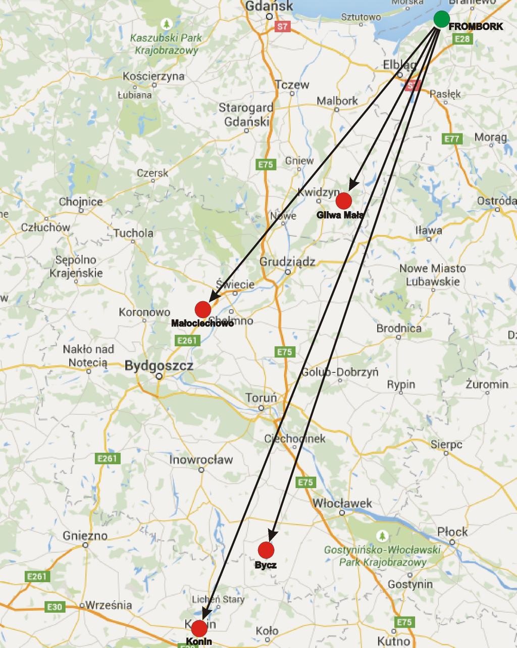 gminy Frombork są składowiska znajdujące się na terenie województwa pomorskiego i kujawsko-pomorskiego.