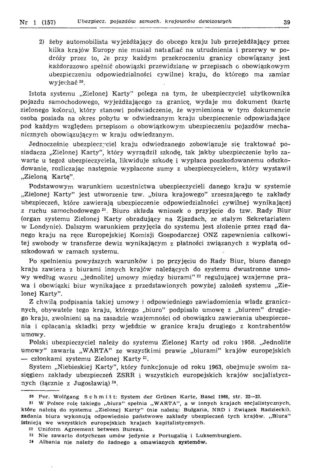 N r 1 (157) Ubezpiecz, pojazdów samoch.
