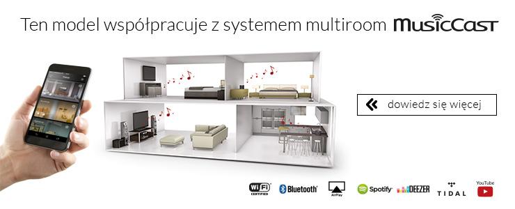 Kompatybilność z systemem MusicCast i aplikacją MusicCast Model MusicCast NP-S303 kompatybilny jest z systemem multiroom Yamaha MusicCast.