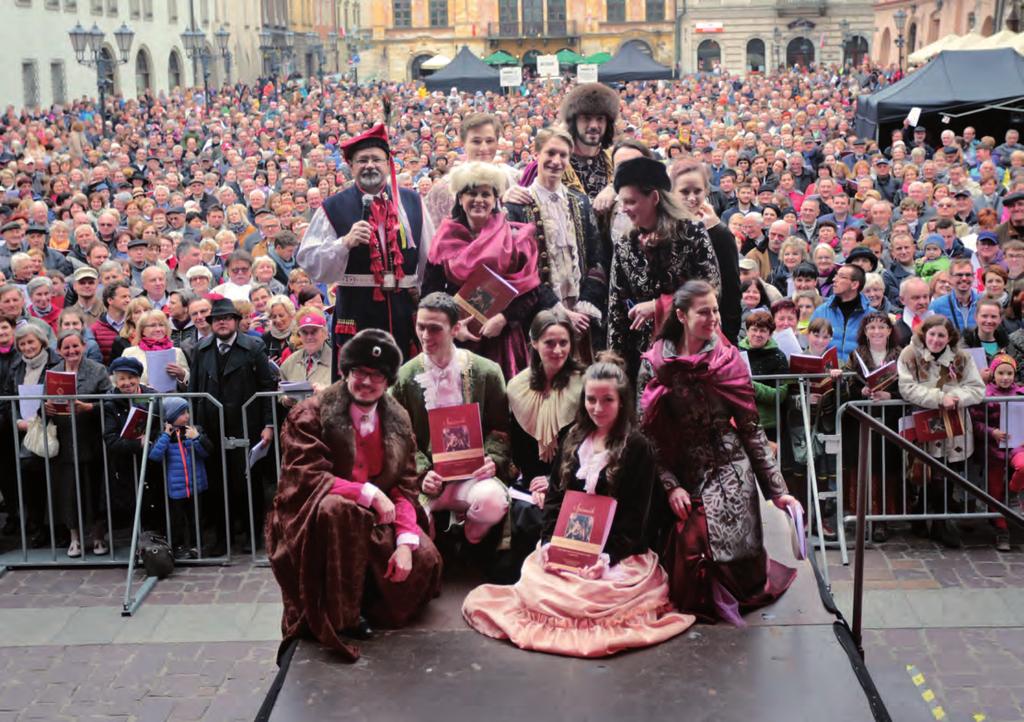 foto Bogusław Świerzowski, Kancelaria Prezydenta Miasta, UMK Zdjęcia z Lekcji Śpiewania będzie można zobaczyć na stronie portalu internetowego Magiczny Kraków pod