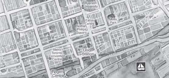 Tylko dwie przecznice dzielą szkołę od Yonge Street, najdłuższej ulicy na świecie. Stąd kursanci z łatwością dojdą do CN Tower, Eaton Centre, Rogers Centre i Harbour Front.