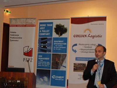 Konferencję zakończyło wystąpienie pana prezesa Macieja Kubiaka z firmy Chep Polska Sp. z o.