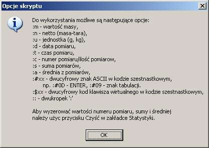 Ze względu na różnice w zapisie liczb z częścią dziesiętną w różnych programach można wybrać odpowiedni znak separatora dziesiętnego (przecinek, kropka dziesiętna lub znak domyślnie przyjęty w