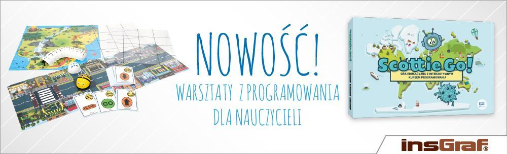 NOWOŚĆ! WARSZTATY Z PROGRAMOWANIA!