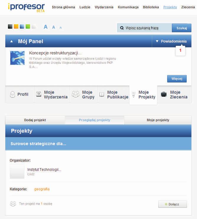 Rozwój Biblioteki iprofesor umo liwa bezpieczn¹ i swobodn¹ wymianê wiedzy i informacji naukowych.