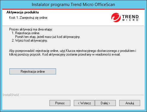 Aktualizacja OfficeScan Uwaga Nazwa FQDN może być podana tylko podczas wykonywania lokalnej instalacji na serwerze. Nazwa FQDN nie jest obsługiwana podczas instalacji zdalnych.