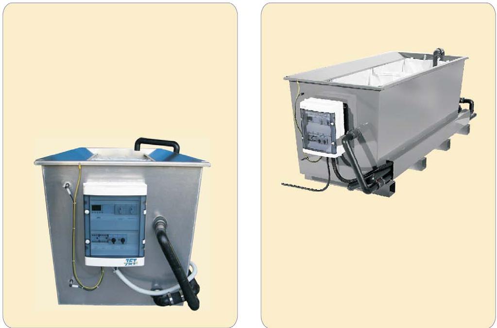 SYSTEM OCZYSZCZANIA MASZYN DO CIĘCIA WODNOŚCIERNEGO Automatyczny system czyszczący do stałego oczyszczania systemów Waterjet ze zużytego ścierniwa i drobin ciętych materiałów.