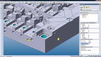 VISI MODELLING 2D i 3D CAD VISI Modelowanie posiada solidną platformę projektowania bryłowego i powierzchniowego opartą na jądrze Parasolid.