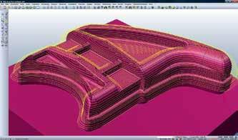 VISI MACHINING Frezowanie 3D + 2D VISI Machining 3D jest modułem przeznaczonym do obróbki złożonych modeli bryłowych, powierzchniowych oraz plików STL.