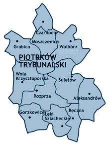 2) Powiat Piotrkowski 3) Gmina Sulejów