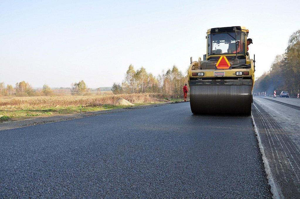 ODPORNA NA KOLEINOWANIE I RUCH CIĘŻKI WARSTWA ŚCIERALNA LISTOPAD 2014 - PRZEBUDOWA ODCINKA DROGI KRAJOWEJ DK4 W RAMACH KONTRAKTU