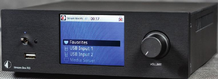 HI-FI Odtwarzacz plików audio + przedwzmacniacz + wzmacniacz mocy Na testowany system składają się trzy urządzenia: odtwarzacz plików audio Stream Box RS, przedwzmacniacz liniowy Pre Box RS oraz