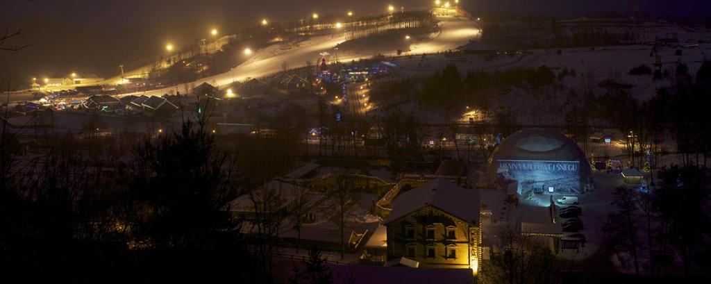 2012/2013 6 tras narciarskich o łącznej długości 2,5 km kolej krzesełkowa 4-osobowa 2,3 tys. osób/godz.