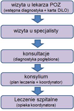 Według oficjalnej strony Ministerstwa Zdrowia: http://pakietonkologiczny.gov.pl/, której celem jest monitorowanie wskaźników związanych z wydawaniem karty DiLO, na dzień 13.02.2017 r.