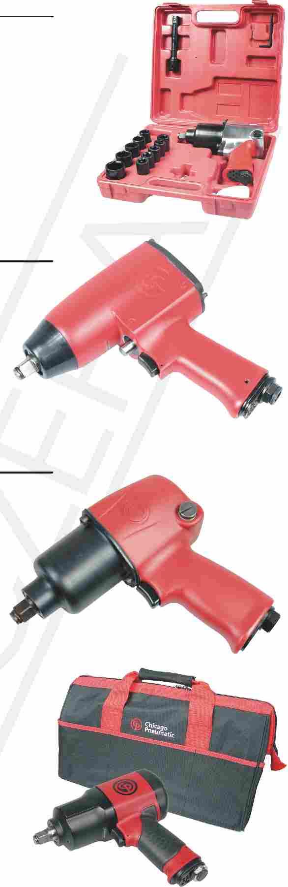 Narzędzia pneumatyczne / Pneumatic tools Klucz udarowo-pneumatyczny 1/2 ATS-2322 Pneumatic impact wrench 1/2 ATS-2322 Niezawodny klucz do odkręcania i dokręcania śrub mocujących koła pojazdów