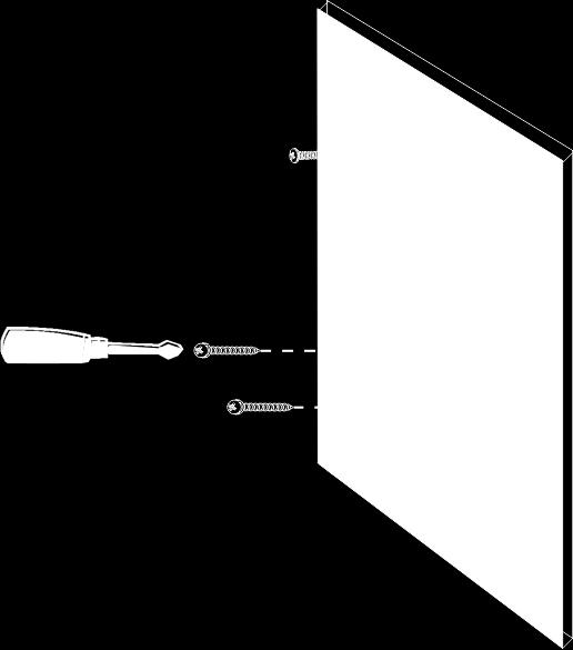 Otwory do podłączenia wylotu Ø6 mm Otwory do zawieszenia okapu Ø10 mm Rysunek 6 Dybel z tworzywa sztucznego Ø10 mm Dybel z