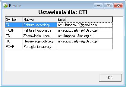 3.8. Lista dokumentów Aby zobaczyć listę dokumentów należy w górnym menu wybrać zakładkę Dokumenty.