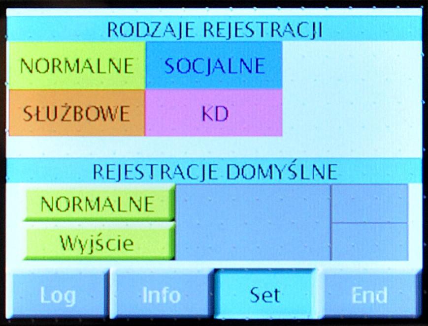 przyciskami dostępnymi na ekranie dotykowym.