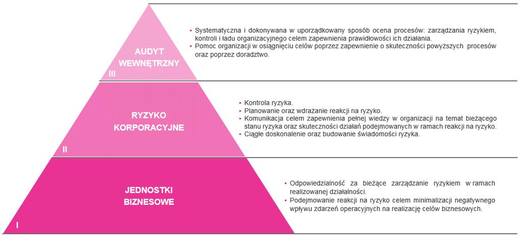 Rysunek nr 67. Zarządzanie ryzykiem jako funkcja drugiej linii obrony 3.