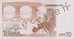 ZABEZPIECZENIA Banknoty euro mają różne nowoczesne zabezpieczenia. Zawsze sprawdzaj kilka zabezpieczeń.