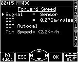 2.10 Symulacja prędkości Jeśli radarowy czujnik prędkości przestanie działać, można kontynuować siew, symulując sygnał prędkości jazdy do przodu.