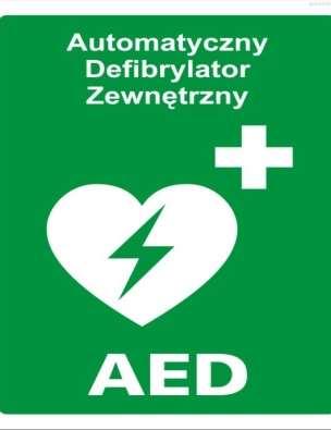 AED użyty w pierwszych 3-5 minutach po zatrzymaniu krążenia.